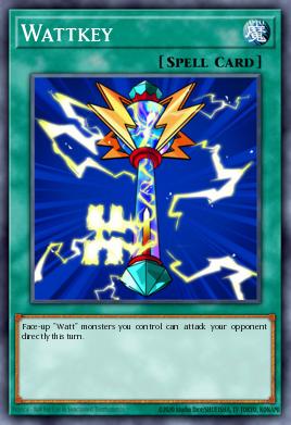 Wattkey Yu-Gi-Oh card