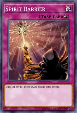 Spirit Barrier Yu-Gi-Oh card