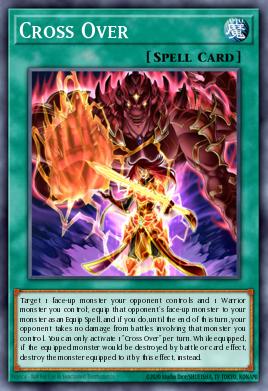 Cross Over Yu-Gi-Oh card