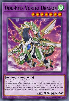 Odd-Eyes Vortex Dragon Yu-Gi-Oh card