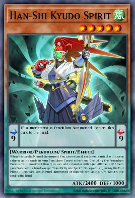 Han-Shi Kyudo Spirit Yu-Gi-Oh card