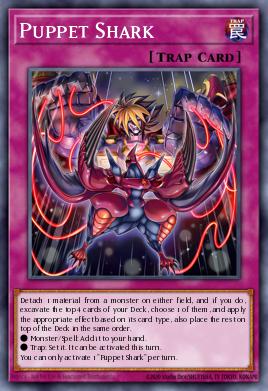 Puppet Shark Yu-Gi-Oh card