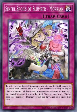 Sinful Spoils of Slumber - Morrian Yu-Gi-Oh card