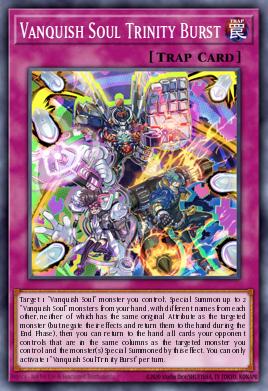 Vanquish Soul Trinity Burst Yu-Gi-Oh card