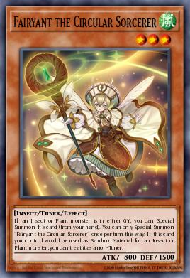 Fairyant the Circular Sorcerer Yu-Gi-Oh card