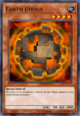 Earth Effigy Yu-Gi-Oh card
