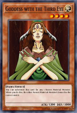 Goddess with the Third Eye Yu-Gi-Oh card