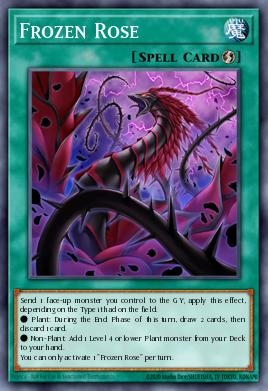 Frozen Rose Yu-Gi-Oh card