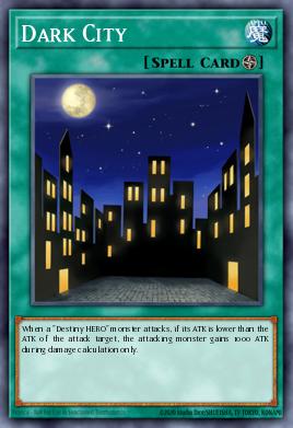 Dark City Yu-Gi-Oh card
