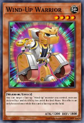 Wind-Up Warrior Yu-Gi-Oh card