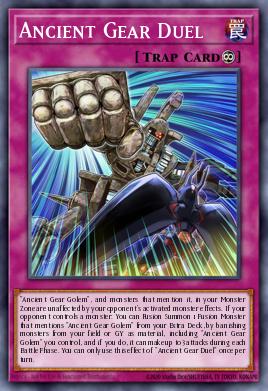 Ancient Gear Duel Yu-Gi-Oh card