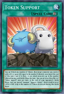 Token Support Yu-Gi-Oh card