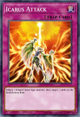 Icarus Attack Yu-Gi-Oh card