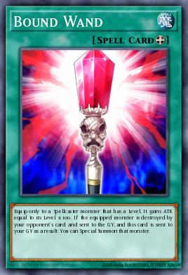 Bound Wand Yu-Gi-Oh card