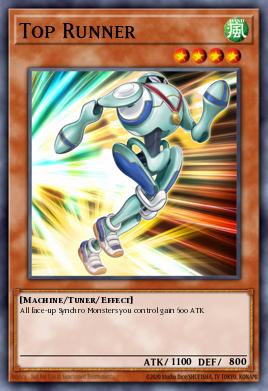Top Runner Yu-Gi-Oh card