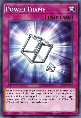 Power Frame Yu-Gi-Oh card