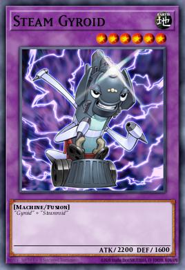 Steam Gyroid Yu-Gi-Oh card