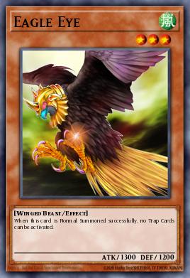 Eagle Eye Yu-Gi-Oh card
