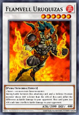 Flamvell Uruquizas Yu-Gi-Oh card