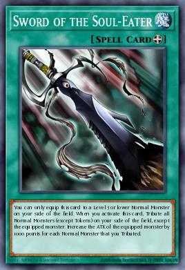 Sword of the Soul-Eater Yu-Gi-Oh card