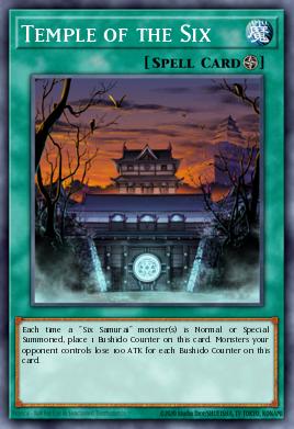 Temple of the Six Yu-Gi-Oh card