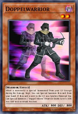 Doppelwarrior Yu-Gi-Oh card