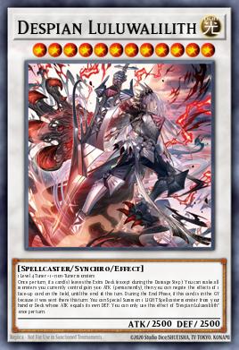 Despian Luluwalilith Yu-Gi-Oh card