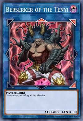 Berserker of the Tenyi Yu-Gi-Oh card