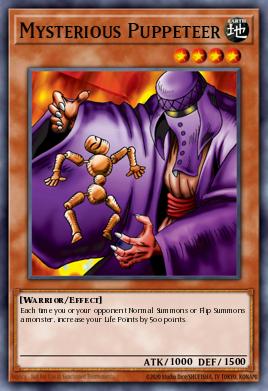Mysterious Puppeteer Yu-Gi-Oh card