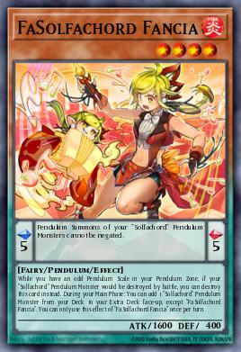 FaSolfachord Fancia Yu-Gi-Oh card