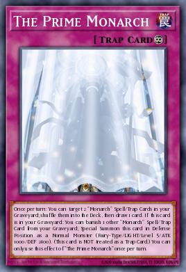 The Prime Monarch Yu-Gi-Oh card