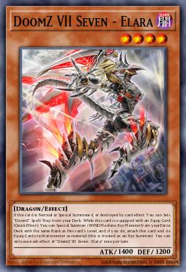 DoomZ VII Seven - Elara Yu-Gi-Oh card