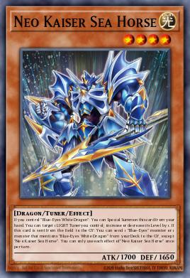 Neo Kaiser Sea Horse Yu-Gi-Oh card