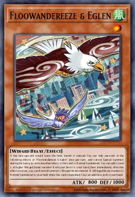 Floowandereeze & Eglen Yu-Gi-Oh card