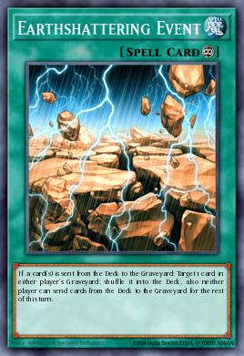 Earthshattering Event Yu-Gi-Oh card