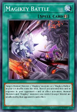 Magikey Battle Yu-Gi-Oh card