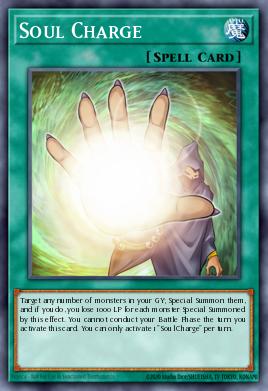 Soul Charge Yu-Gi-Oh card