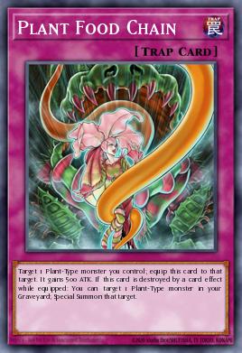Plant Food Chain Yu-Gi-Oh card