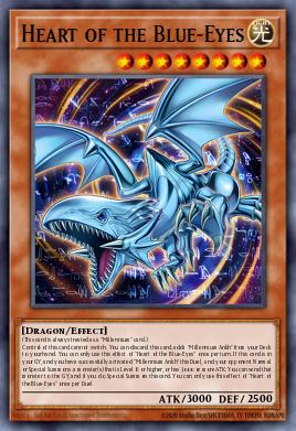 Heart of the Blue-Eyes Yu-Gi-Oh card