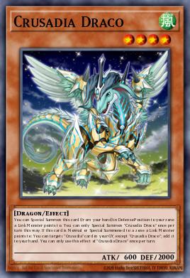 Crusadia Draco Yu-Gi-Oh card