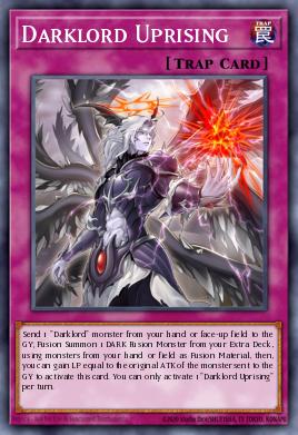 Darklord Uprising Yu-Gi-Oh card