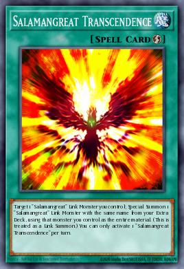 Salamangreat Transcendence Yu-Gi-Oh card