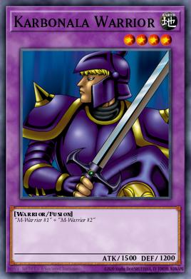 Karbonala Warrior Yu-Gi-Oh card
