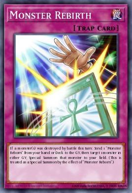 Monster Rebirth Yu-Gi-Oh card