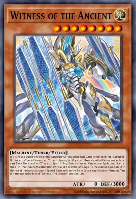 Witness of the Ancient Yu-Gi-Oh card