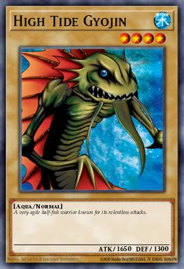 High Tide Gyojin Yu-Gi-Oh card