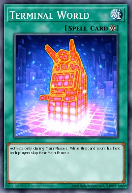 Terminal World Yu-Gi-Oh card