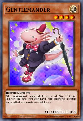 Gentlemander Yu-Gi-Oh card