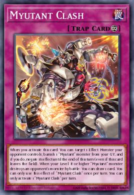 Myutant Clash Yu-Gi-Oh card