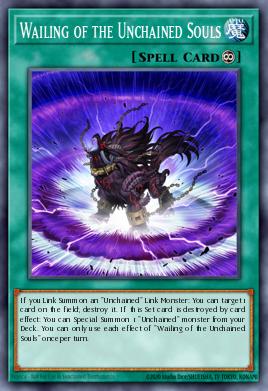 Wailing of the Unchained Souls Yu-Gi-Oh card